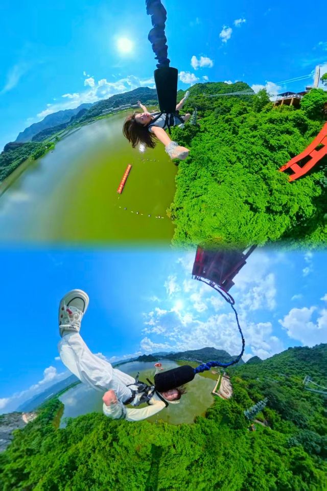 你敢挑戰68米懸空蹦極嗎？