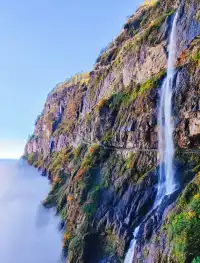 瓦屋山蘭溪絕壁棧道，真的巨巨巨巨巨好看！