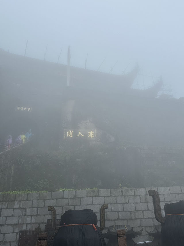 九華山煙雨仙境療癒心靈🌫️ 九華山煙雨仙境療癒心靈🌫️
