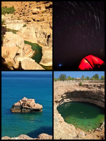 オマーンの秘境｜シンクホールとワディシャブの隠れた絶景、行かないと間に合わない！