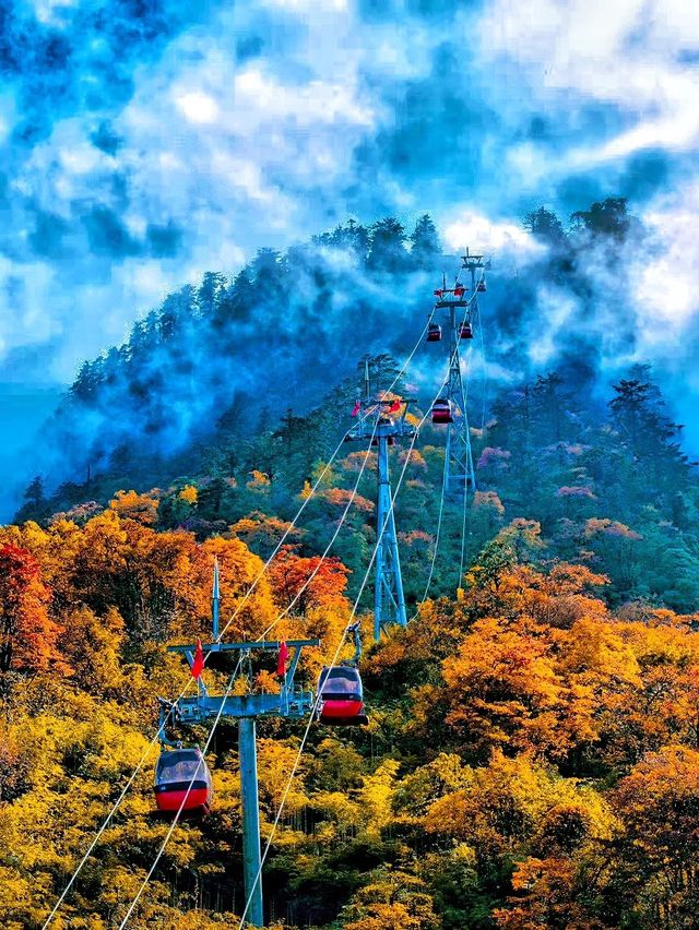 真的是被低估的瓦屋山