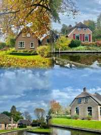 荷蘭羊角村|闖進童話裡的水上世界,美到窒