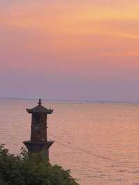 去駐馬店必打卡！邂逅宿鴨湖絕美落日