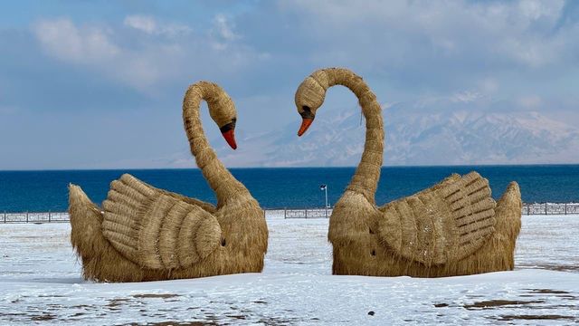 冰雪世界絕美藍冰