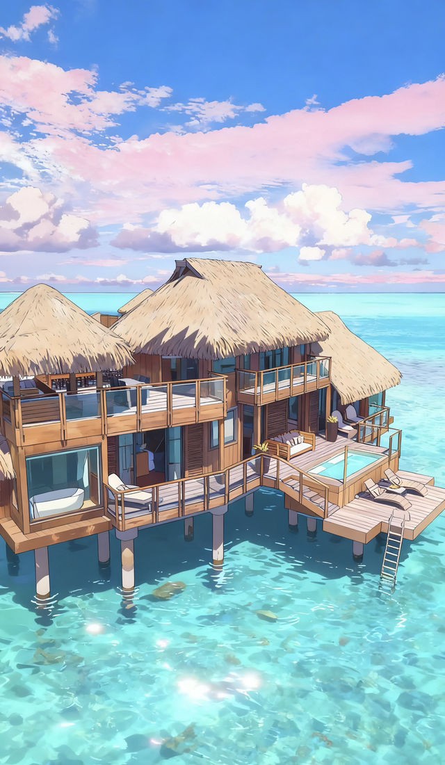 波拉波拉島深度遊｜墜入藍色烏托邦的神仙體驗《動漫版》