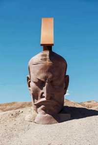 瓜州的荒野美學太絕了!必打卡的戈壁藝術品!