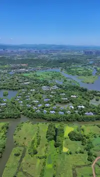 航拍——德清下渚湖