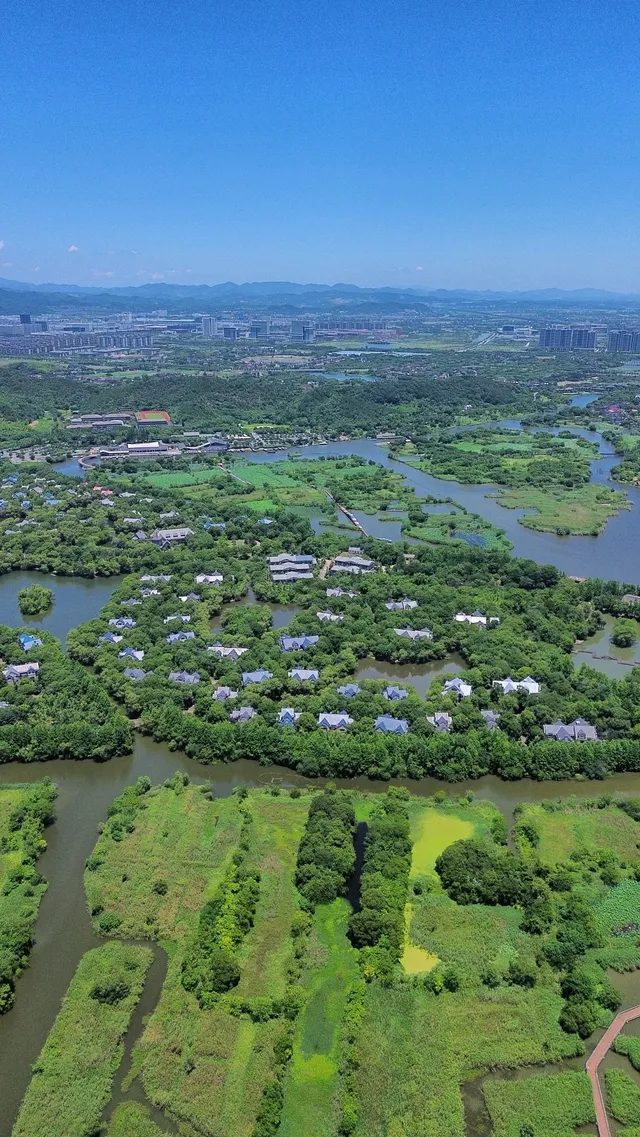 航拍——德清下渚湖 航拍——德清下渚湖