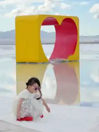 大西北第一站｜茶卡鹽湖親子行Plog