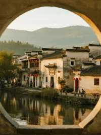 冬日呈坎煙雨行 親子解鎖八卦村的治癒時光