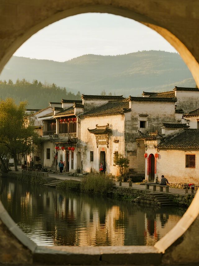 冬日呈坎煙雨行 親子解鎖八卦村的治癒時光