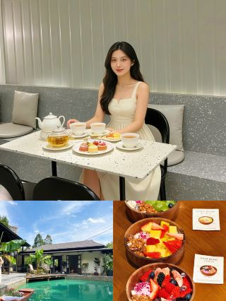 The afternoon tea at this French hotel in Kunming is absolutely amazing! I could spend a whole day at Ansher-Pellegrino.