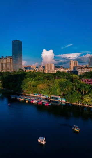 Nanning must-visit Nanhu Park + river view hotel, a healing citywalk guide