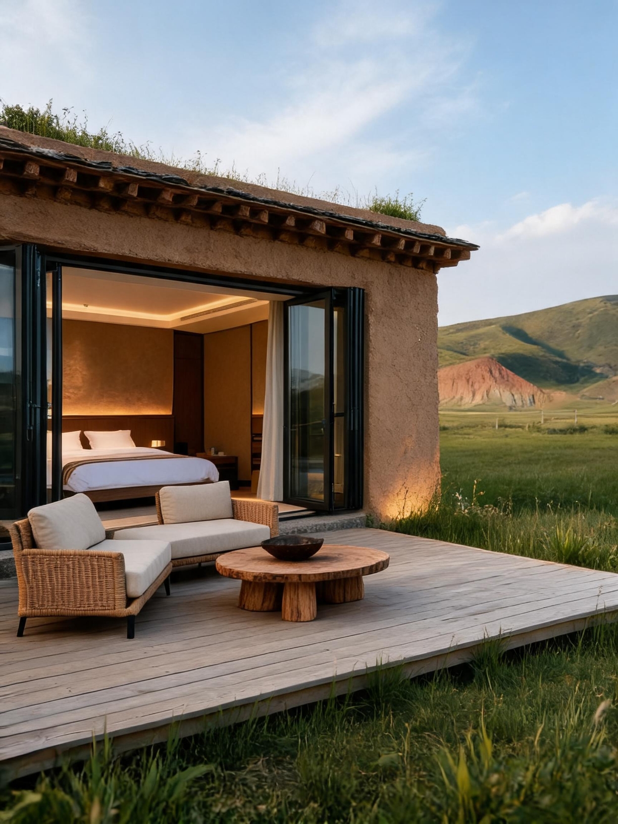 Hide away in a century-old rammed-earth Tibetan courtyard in Tongren, and drift into an old dream of the Golden Valley, lulled by the scent of Thangka pigments