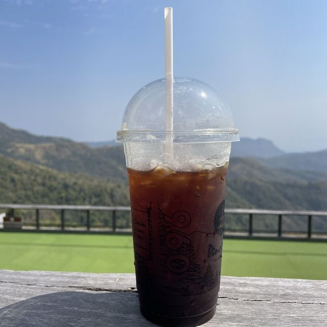 ☕️⛰️จิบกาแฟรับลมเย็นที่ฟีโนลาเต้🌿🌳