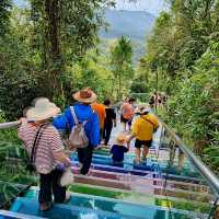 Yalong Bay Rainforest Paradise - take the bus up, but walk down to lose the crowds and enjoy the nature!