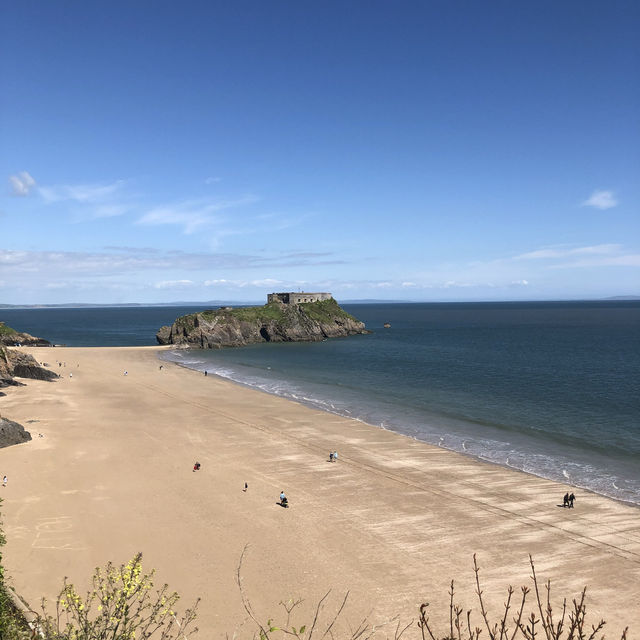 Beautiful Tenby town 