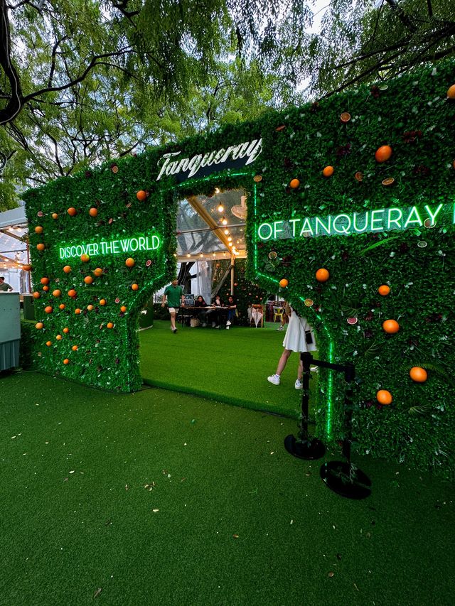 We made our own perfume @ Tanqueray gin popup