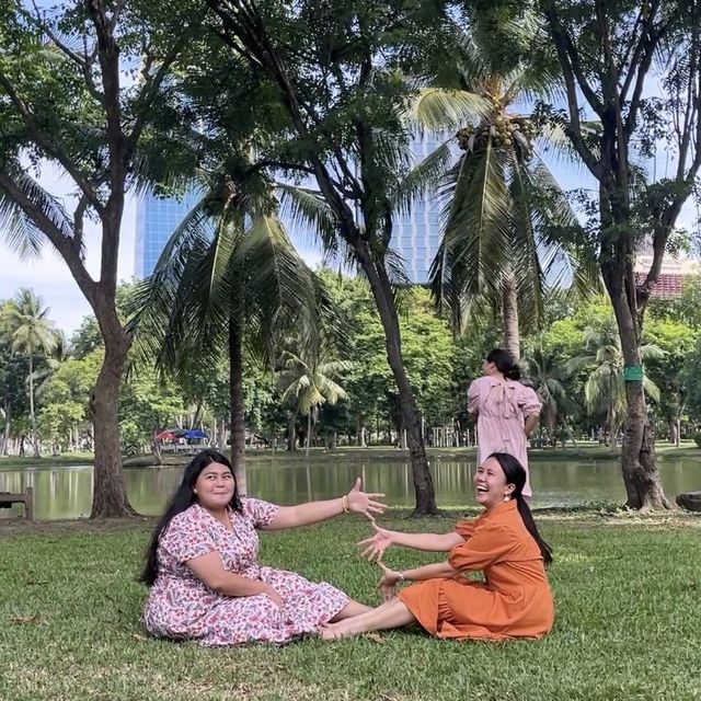 A Refreshing Time at Lumphini Park 💚🥰