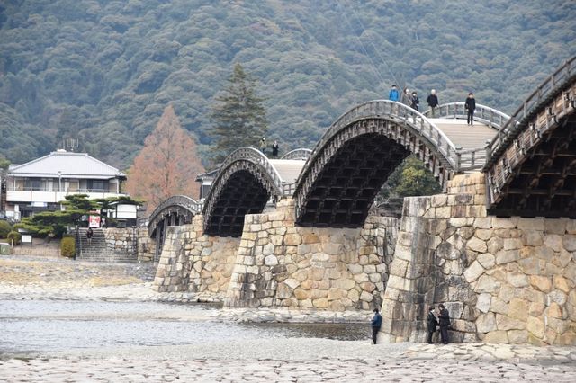 이와쿠니를 대표하는 긴타이쿄 錦帶橋