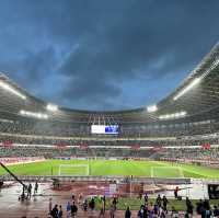サッカー観戦はやっぱりここ！国立競技場⚽️