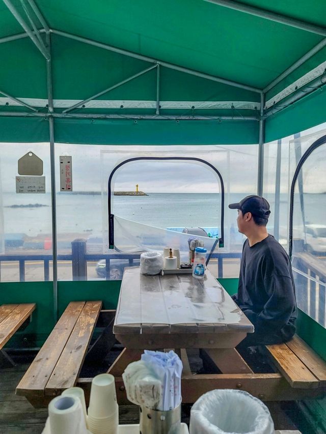 기장 연화리 바다보며 먹는 짬뽕이란 이런것🍜