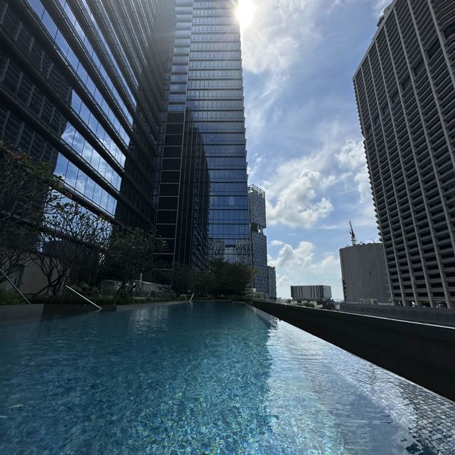 Sofitel Architecture, Breakfast and Pool