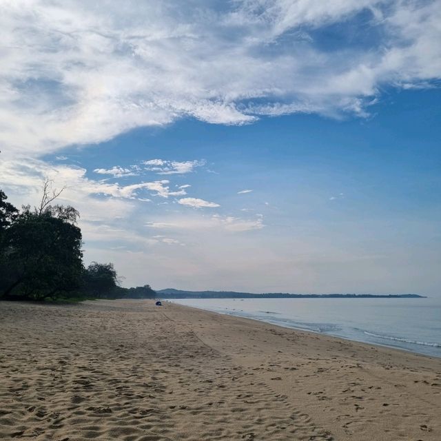 Beautiful Beach at Desaru Coast