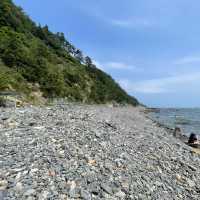 몽돌이 인상적인 해변 🏝️ 흰여울 해변