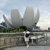 The Aesthetic Spiral Bridge in Singapore