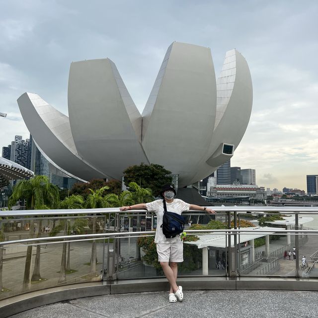 The Aesthetic Spiral Bridge in Singapore