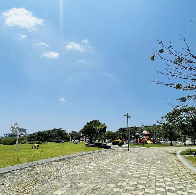 後壁湖超好溜小孩的地方-台電南部展示館戶外區