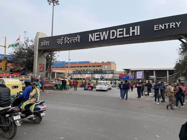 【インド　ニューデリー】街歩き
