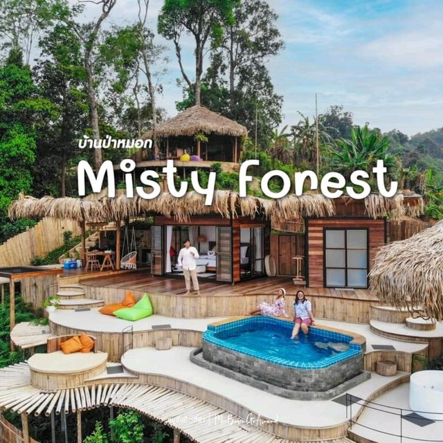 ขับรถเที่ยว นอนดูหมอก ให้เขาโอบ บ้านป่าหมอก