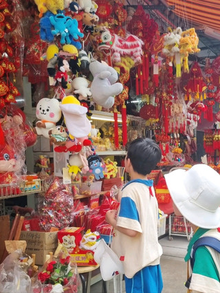 多種文化共存的唐人街 