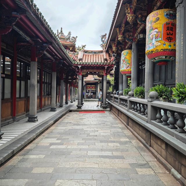 Famous Old Temple in Taiwan