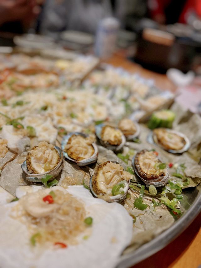 驚人量海鮮🦐盤