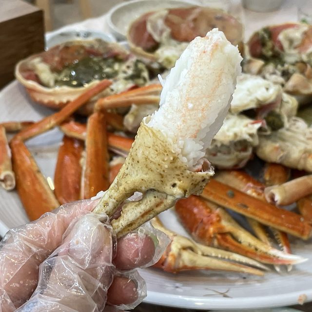 오션뷰 가성비 대게 맛집! 동해 착한대게🦀