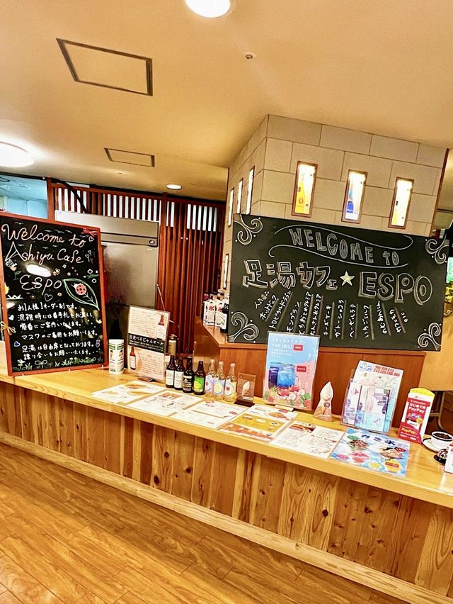 【鬼怒川温泉】こんな休日も良くない😆？足湯に浸かりながらのんびり過ごす癒しのランチ✨