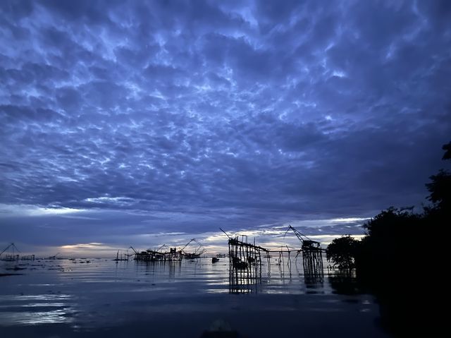 ตื่นเช้านะ่งเรือชมทุ่งบัวแดง-พัทลุง