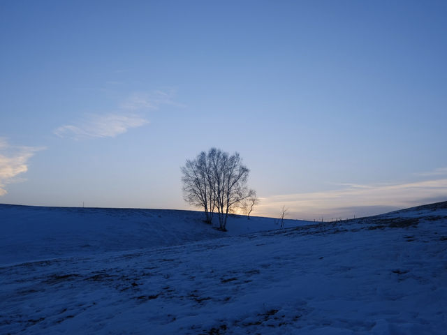 【冬日內蒙深度遊】烏蘭布統雪景，限冬天