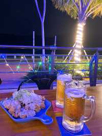 Fried Chicken and Beer with Sea View, Penang🇲🇾