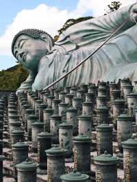 วัดนันโซอิน Fukuoka ญี่ปุ่น พระนอนองค์ใหญ่ที่สุด