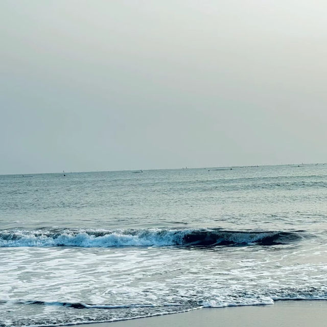 黑沙灣海灘：風光旖旎