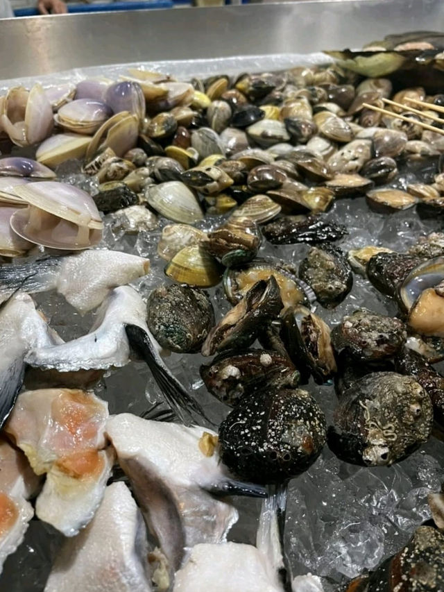 隱世海鮮美食～任撈新鮮游水蝦🦐