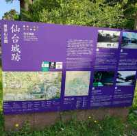 仙台城跡🏯と伊達政宗騎乗像
