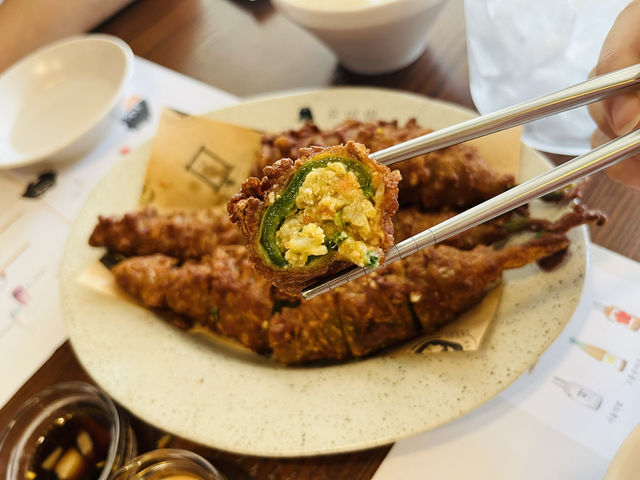 부산에 생긴 서울핫플 고추튀김맛집