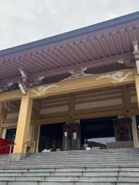 【福岡神社】お寺から海を眺めることができる大きな不動寺