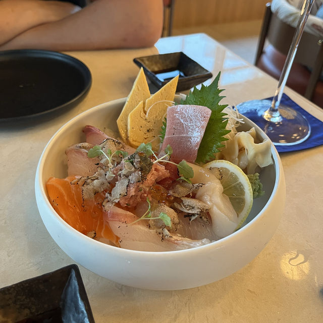 Fancy fusion Japanese food 
