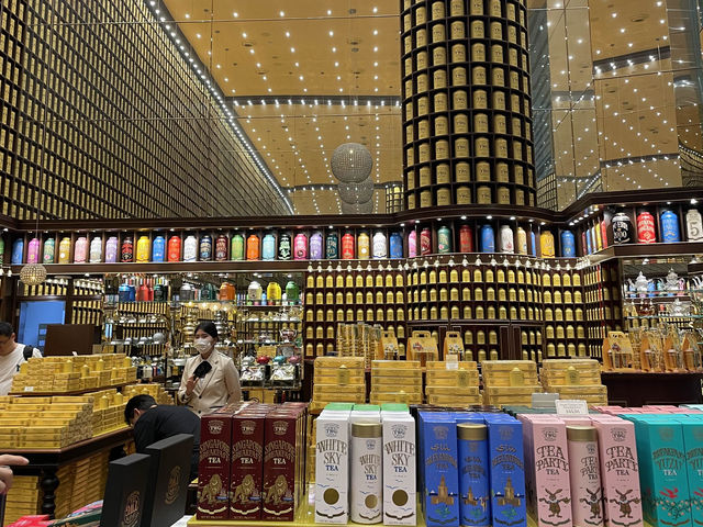 【TWG Tea】inシンガポール/煌びやかな空間で上品な紅茶を